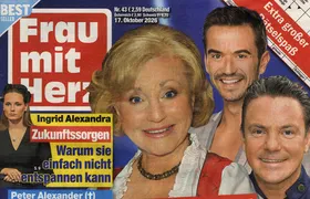Frau mit Herz
