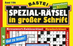Spezial Rätsel in großer Schrift