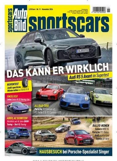 AUTO BILD sportscars Abo
