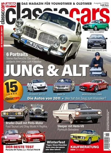 AUTO ZEITUNG classic cars Abo