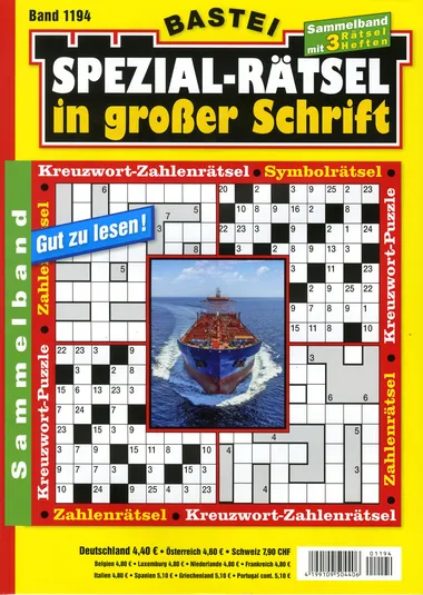 Spezial Rätsel in großer Schrift Abo