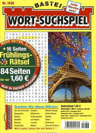 Wort-Suchspiel Abo